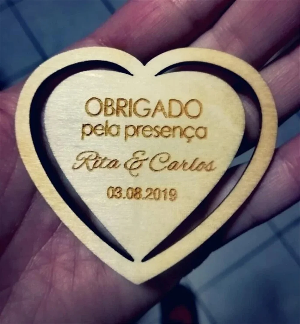 Деревянные сувениры с индивидуальными именами магниты надписью сохранить дату