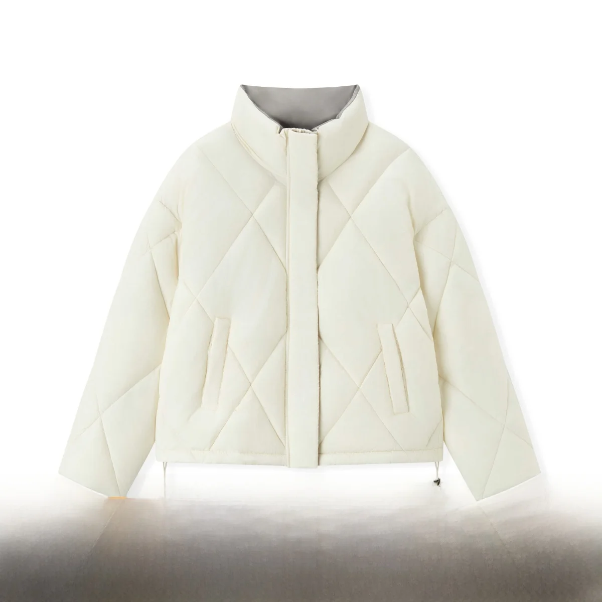 Короткий пуховик Same Sle with Mall Senma новинка 2024 зимняя простая однотонная теплая