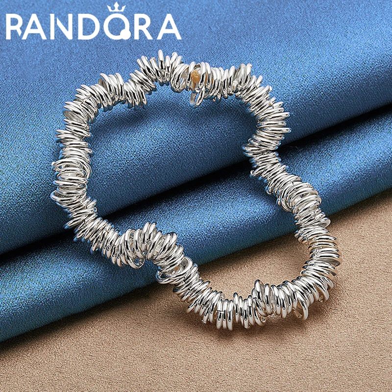

High Quality Silver color Bracelet For Woman Man Luxury Wedding Party Christmas Gifts Fashion Jewelry Wild Hip Hop Style