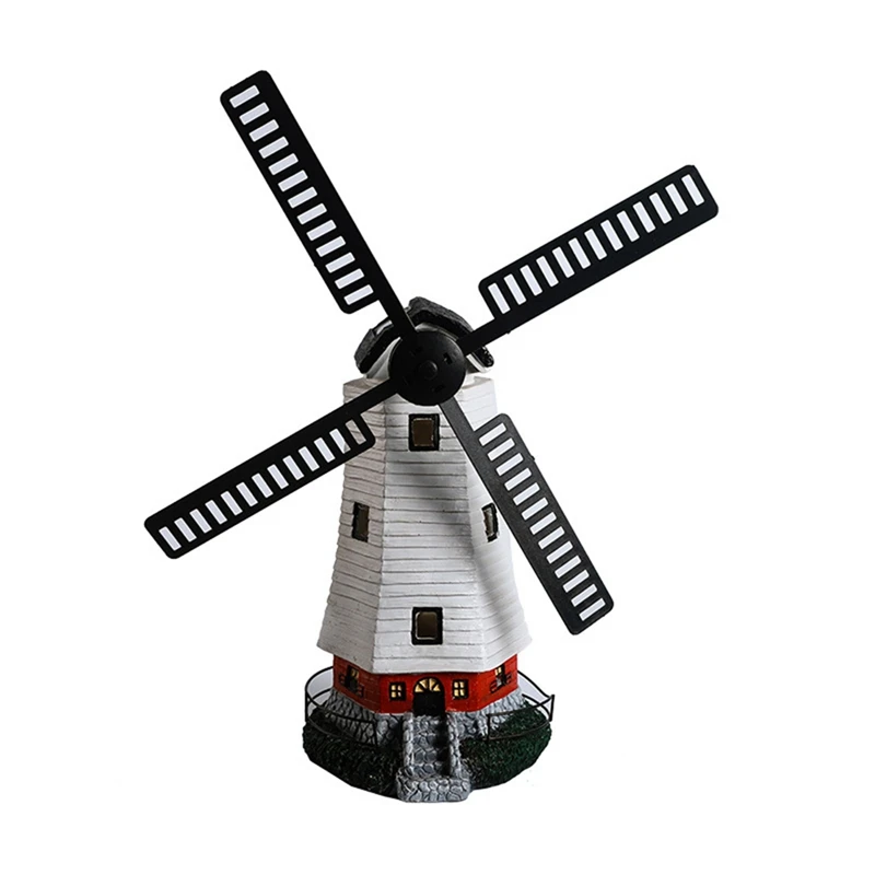 

Solar Windmill Lighthouse Garden Decoration Lamp Energy Saving And Environmental Protection Villa Decoration