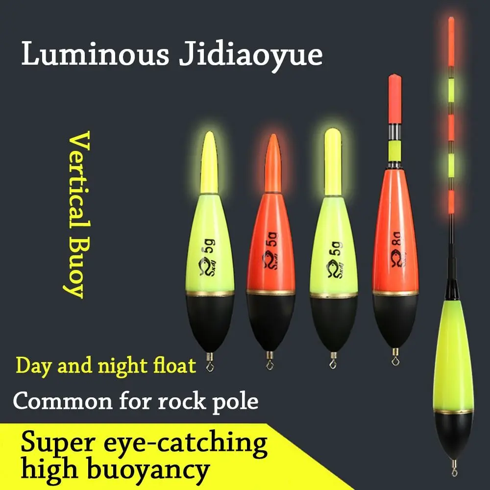 

1pc LED Electronic Fishing Float Luminous Rock Fishing Buoy with Battery Night Fishing Tackle
