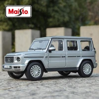 maisto 124 mercedes benz 2019 g class g500 grey static die cast vehicles collectible model car toys