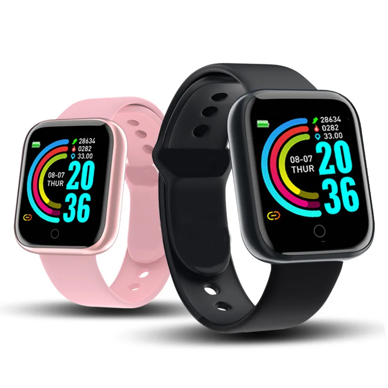 

Factory wholesale y68 smart bracelet d20 monitoring heart rate blood pressure exercise