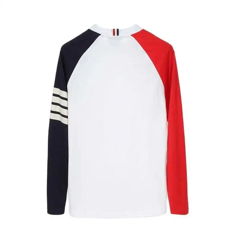 Футболка TB YJ01 для мужчин и женщин хлопковая Роскошная Повседневная рубашка в