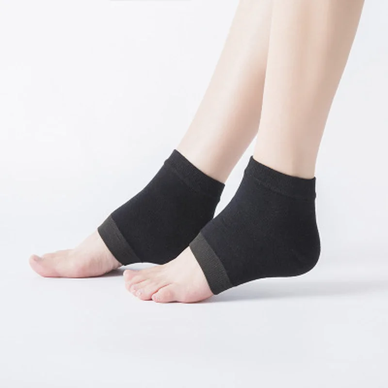 

1Pair Gel Heel Socks Yoga Silicone Feet Care Socks Prevent Dry Heel Feet Relief Foot Pain Moisturizing Gel Heel Socks