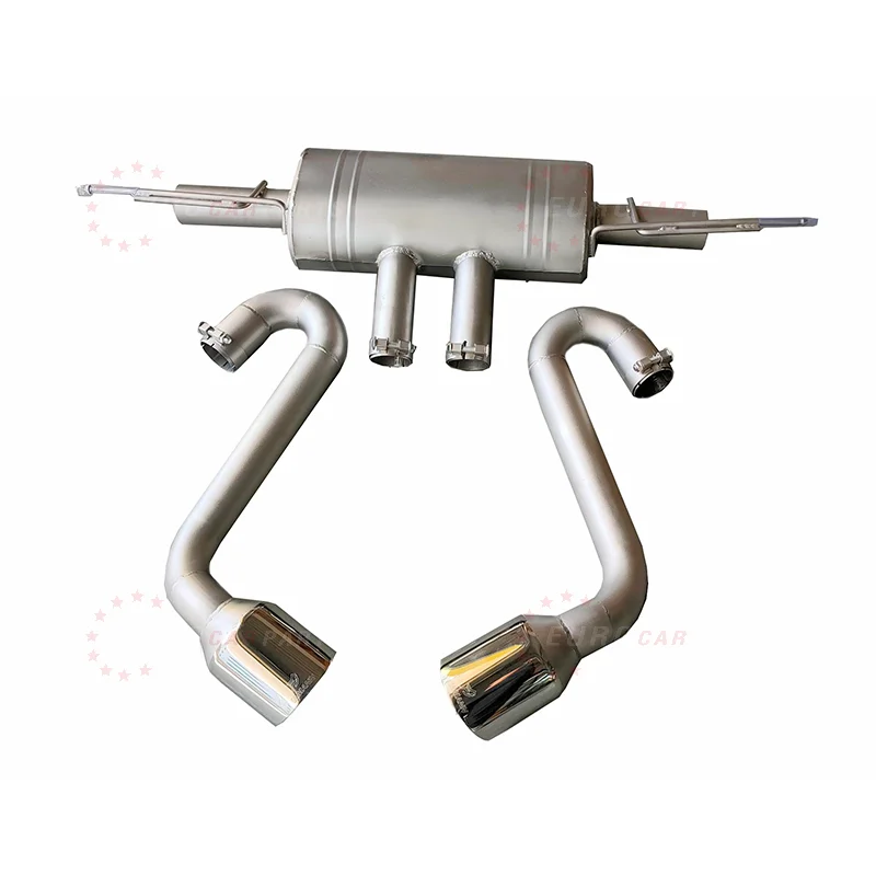 Универсальная выхлопная система для BMW X6 E71 обновление в стиле Хамана труба из