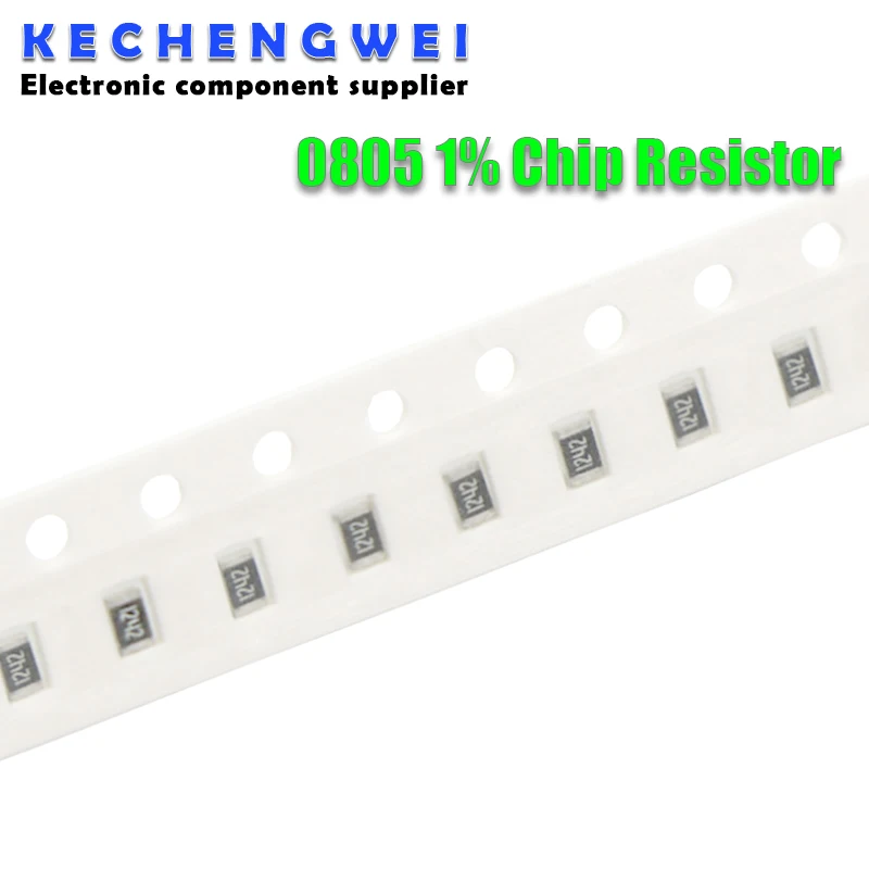 

100pcs 1% 0805 SMD resistor 0R ~ 10M 1/8W 0 0.1 1 10 100 150 220 330 ohm 1K 2.2K 4.7K 10K 100K 1R 10R 100R 150R 220R 330R 1M 10M