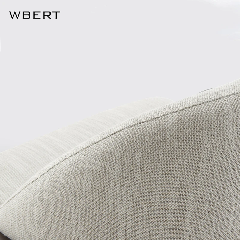 Скандинавский простой художественный дизайн WBERT Одноместный стул из массива