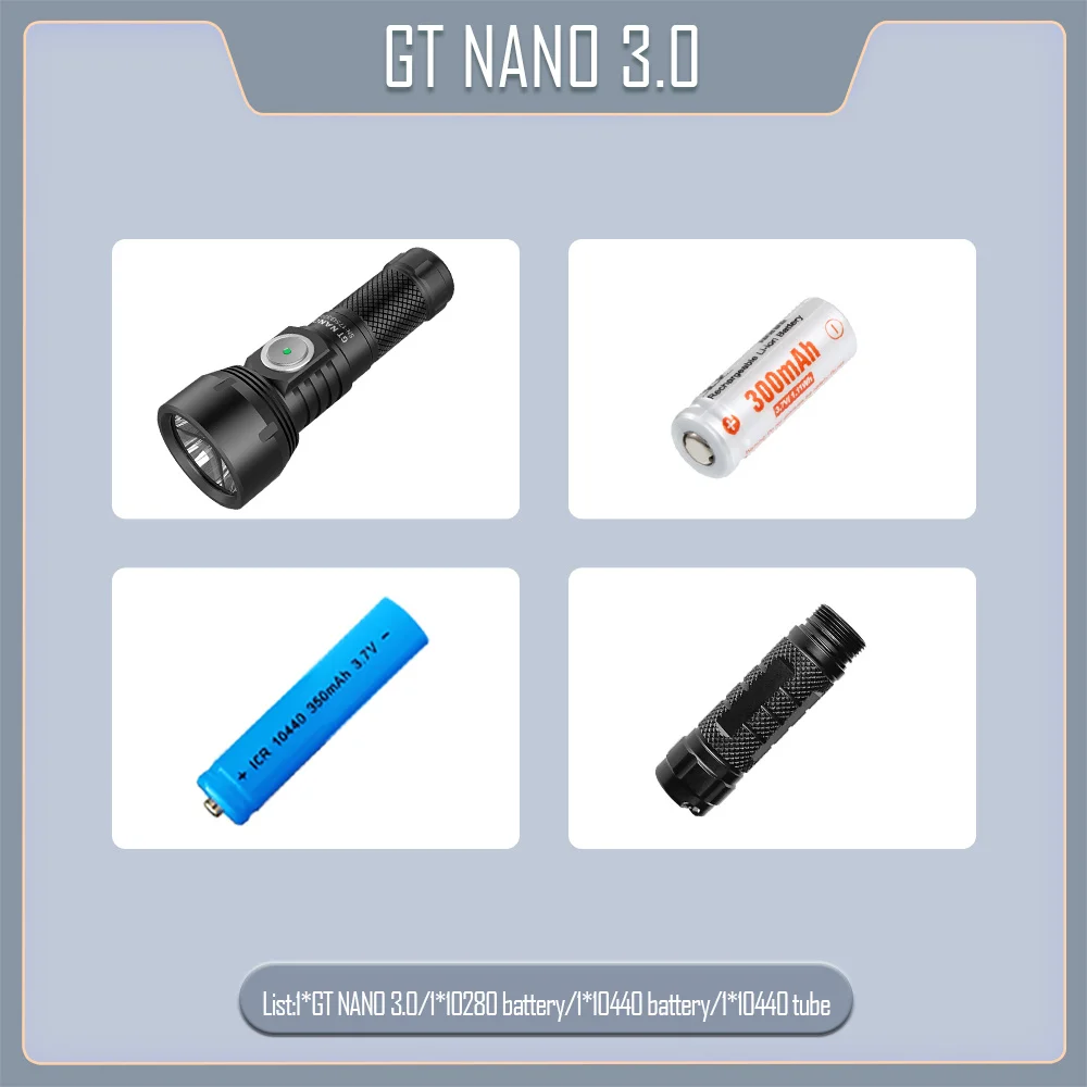 

LUMINTOP GT NANO 3.0 портативный фонарь