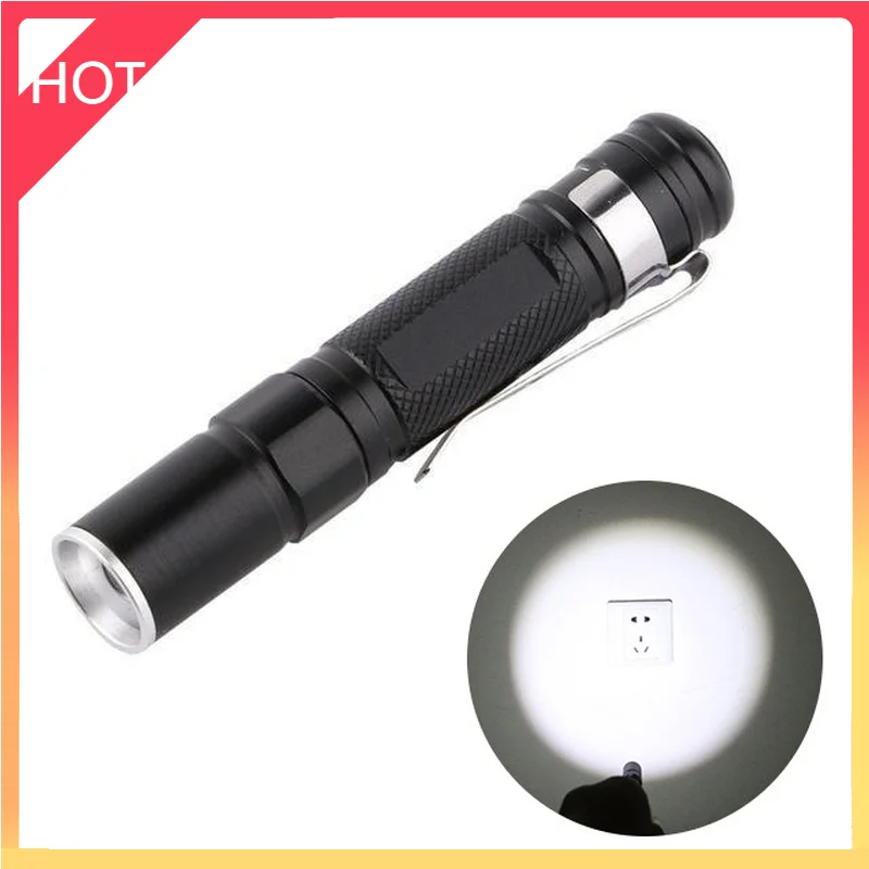 

Портативная вспышка с зажимом, тип батареи, водонепроницаемая, масштабируемая, прочная, портативная лампа для походов, кемпинга, аварийная ...