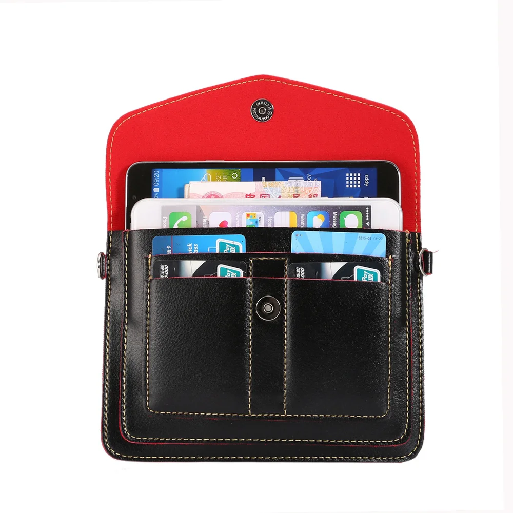 

Универсальное Кожаное портмоне с отделением для карт, женское портмоне для iphone