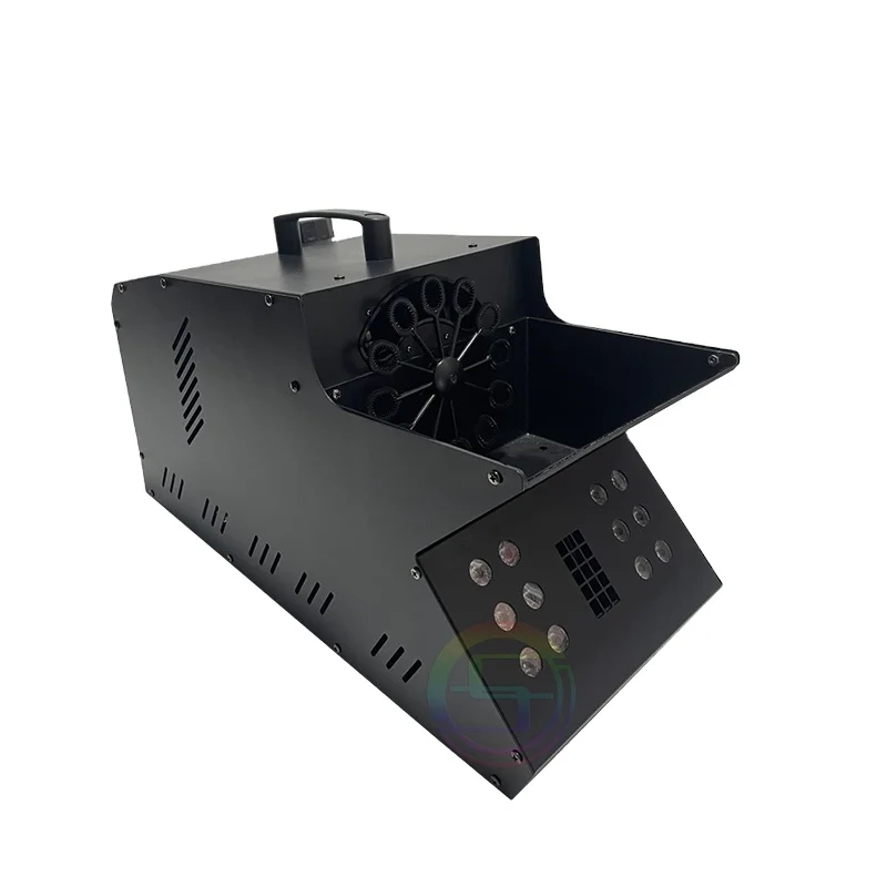 

rts custom Stage equipment 100W stage fog Bubble Machine Wireless controller Bubble smoke Machine for wedding party