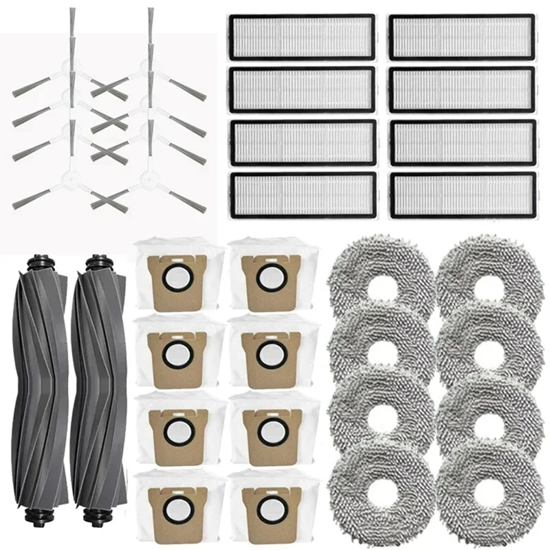 Сменные детали для Dreame Bot L20 Ultra / X20 Pro/L30 аксессуары основная боковая щетка Hepa