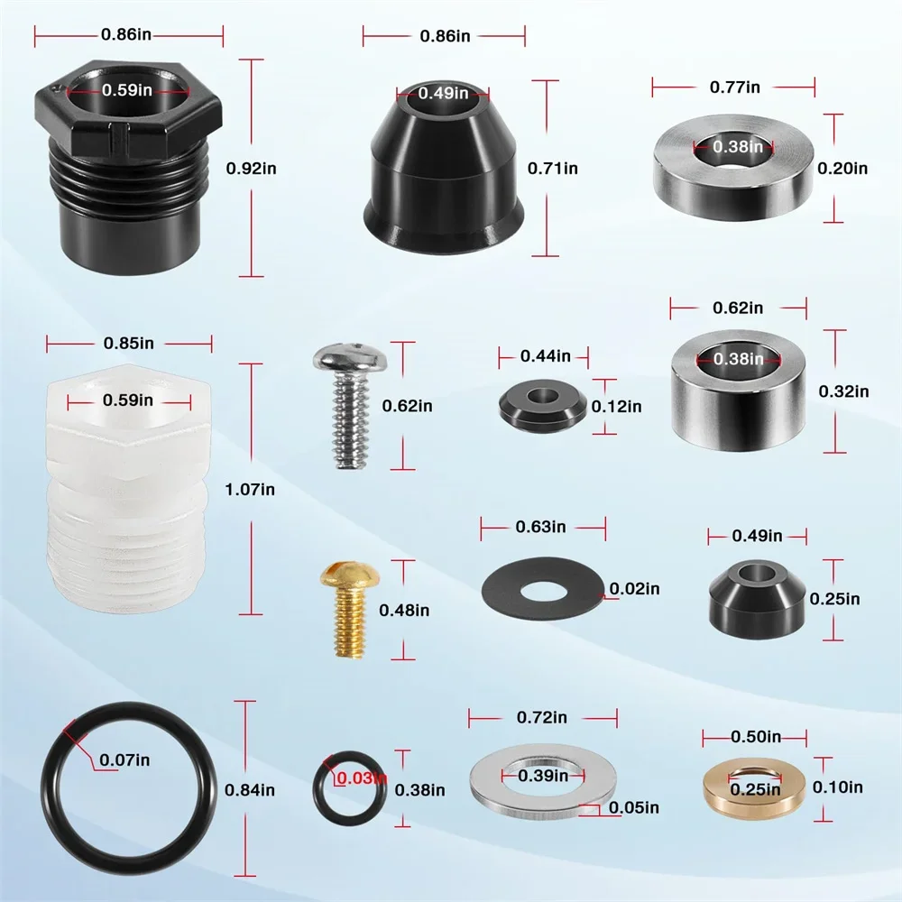 Настенный гидрант полный сервисный комплект для прогулочного смесителя набор
