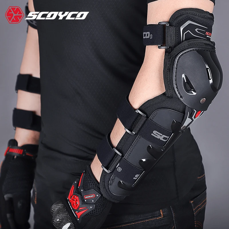 SCOYCO Motorcycle Riding Anti-fall Equipment Protective Gear Kneepads Protector Outdoor Motocross Sports Knee Brace Elbow Pads enlarge