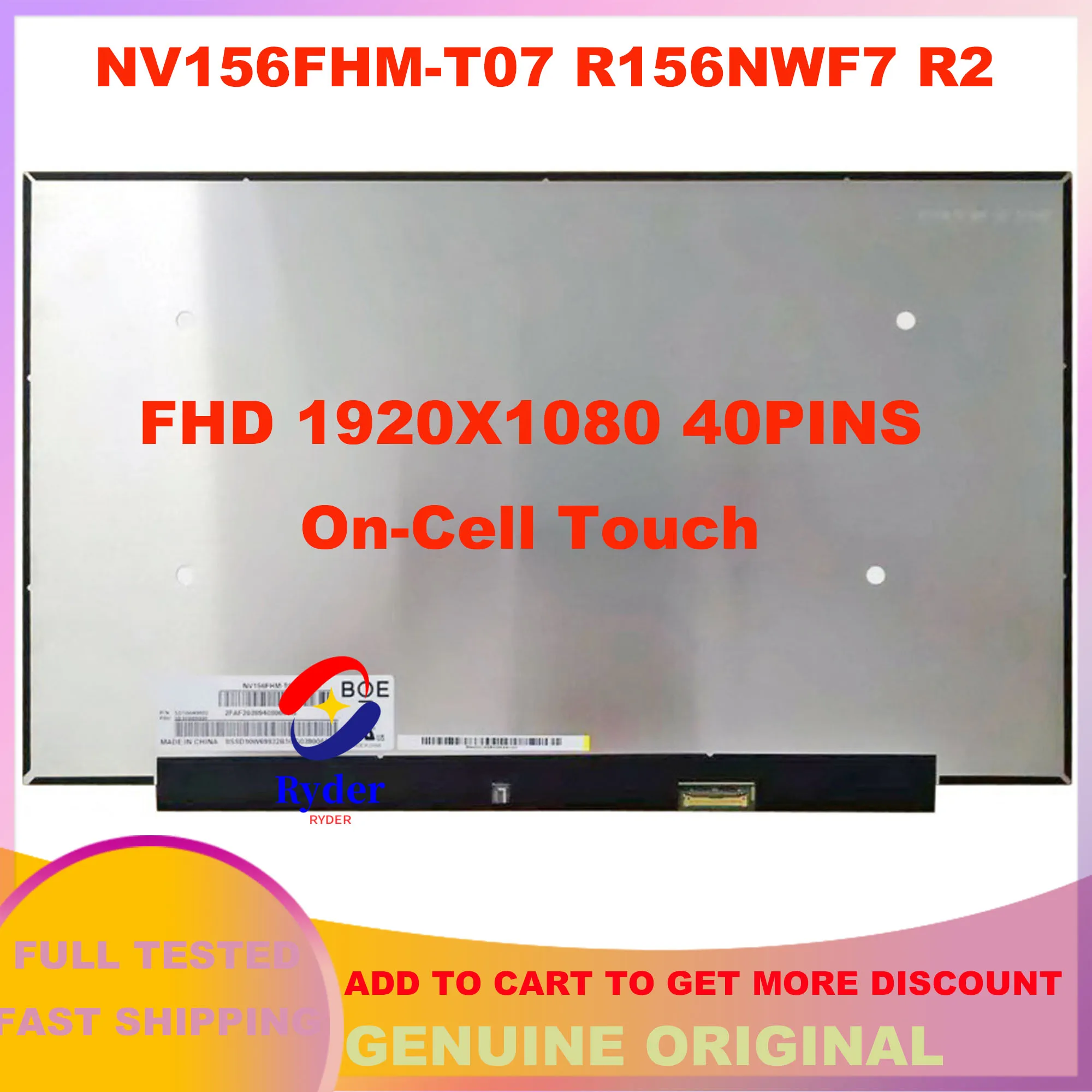 15, 6-  -  ,  R156NWF7 R2  Lenovo ideapad 5-15ARE05 5-15IIL05 3-15ITL6 3-15ALC6 81YQ 82H8