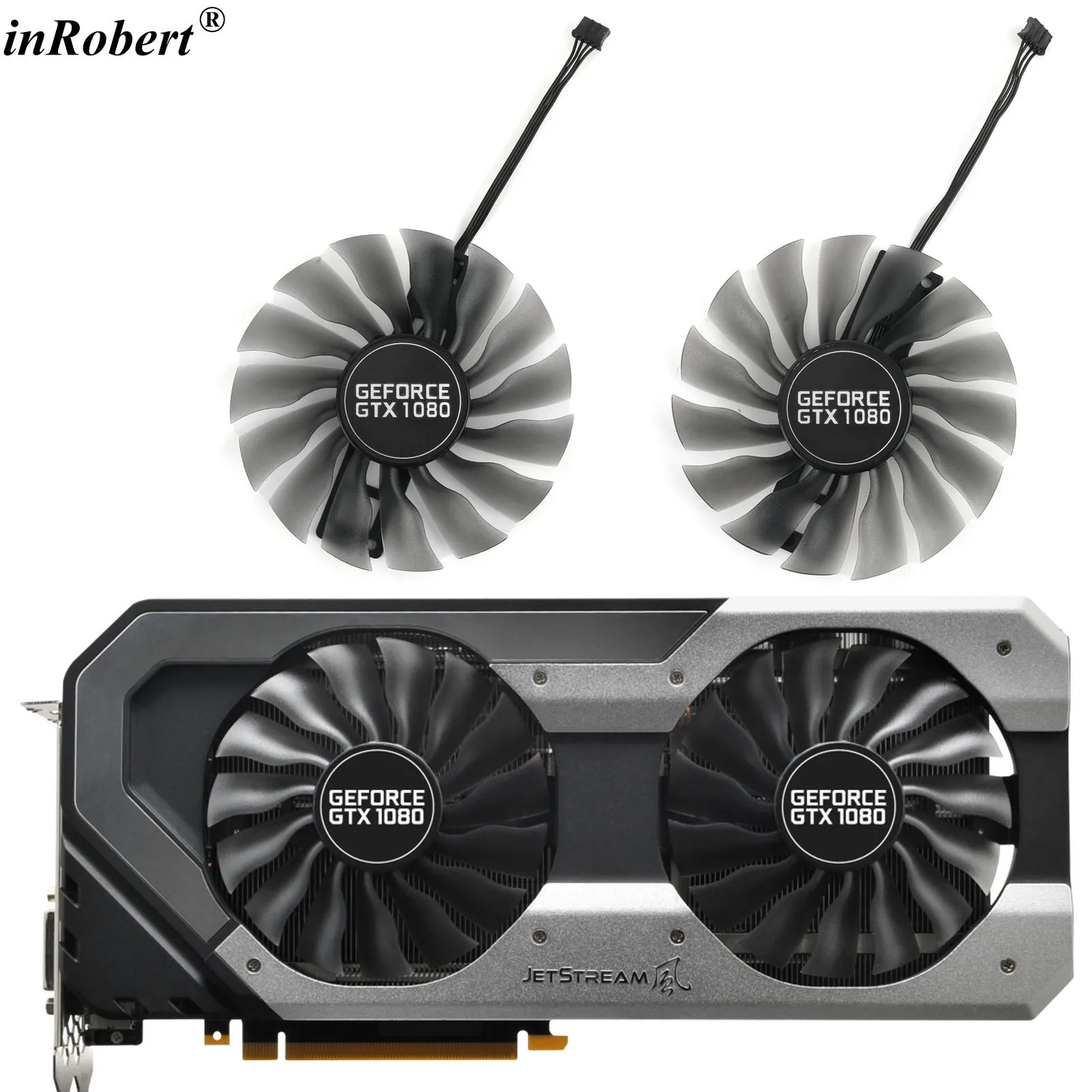 Вентилятор для видеокарты Palit GTX 1080 Super JetStream 95 мм |