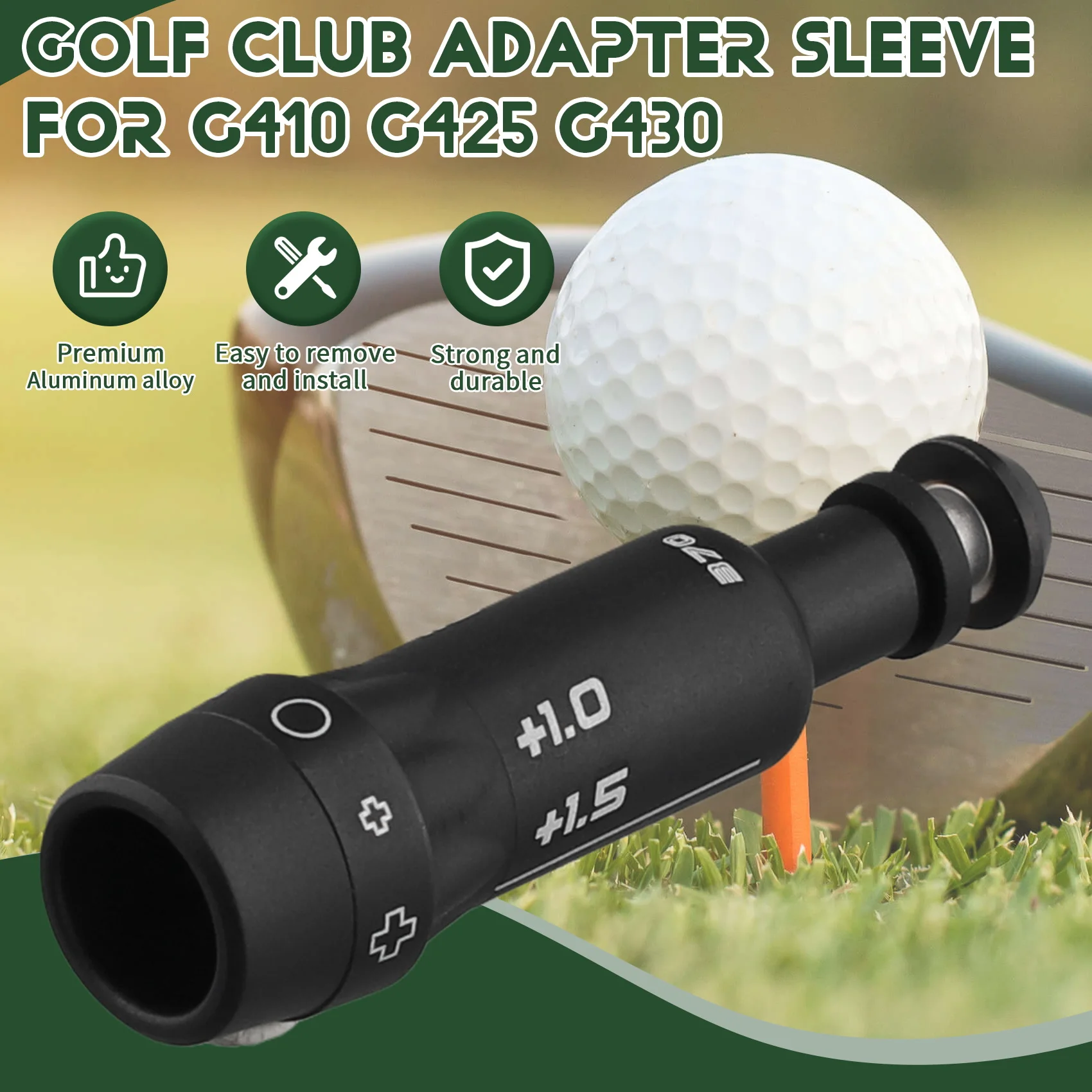 Фото Замена втулки адаптера для гольфа для драйвера Ping G410 G425 G430 и Fairway Woodz (0,370) №4