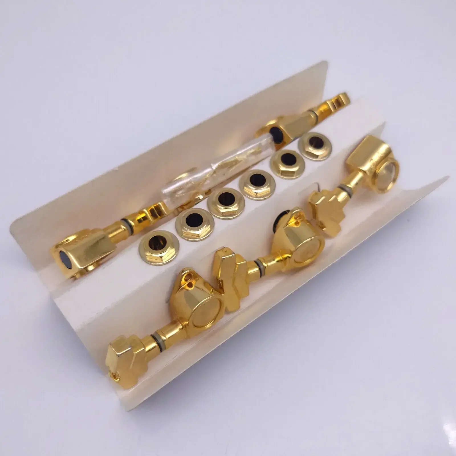 Набор золотых гитарных тюнеров 3L3R — передаточное число 18:1 вращающийся