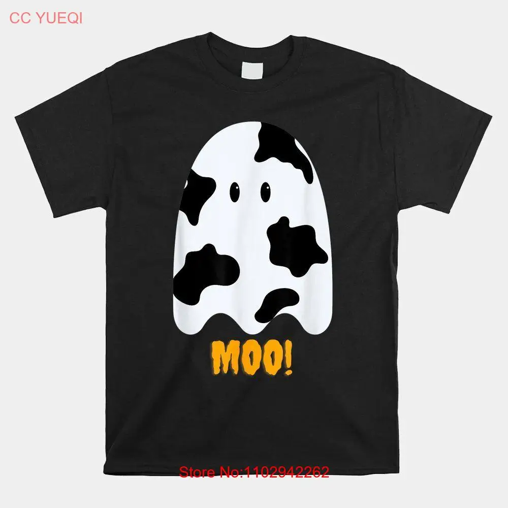 Moo милая забавная корова Хэллоуин Винтажная Футболка ShirtRetro S-5XL