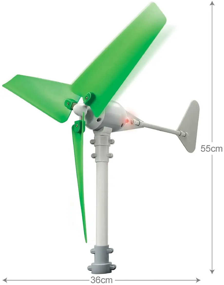 

wind turbine 4M Wind Turbine Science Kit, Green Science