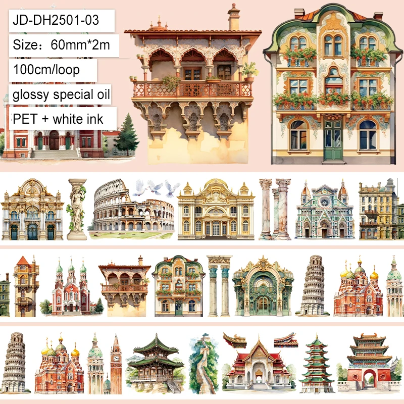 

Jianwu винтажная изолента для скрапбукинга