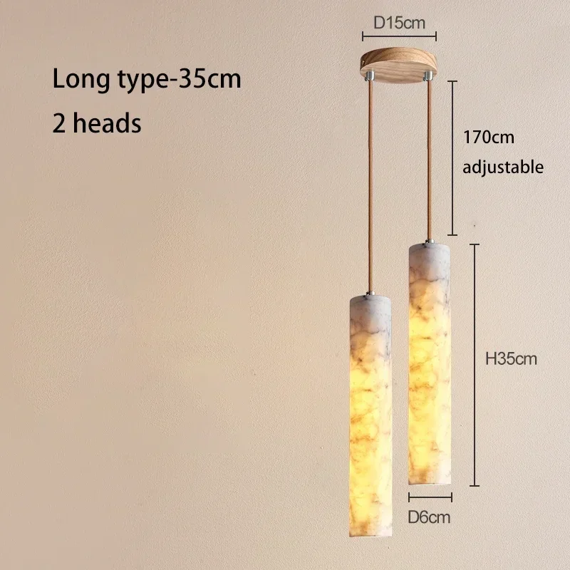 

Подвесной светодиодный светильник мраморный кремовый