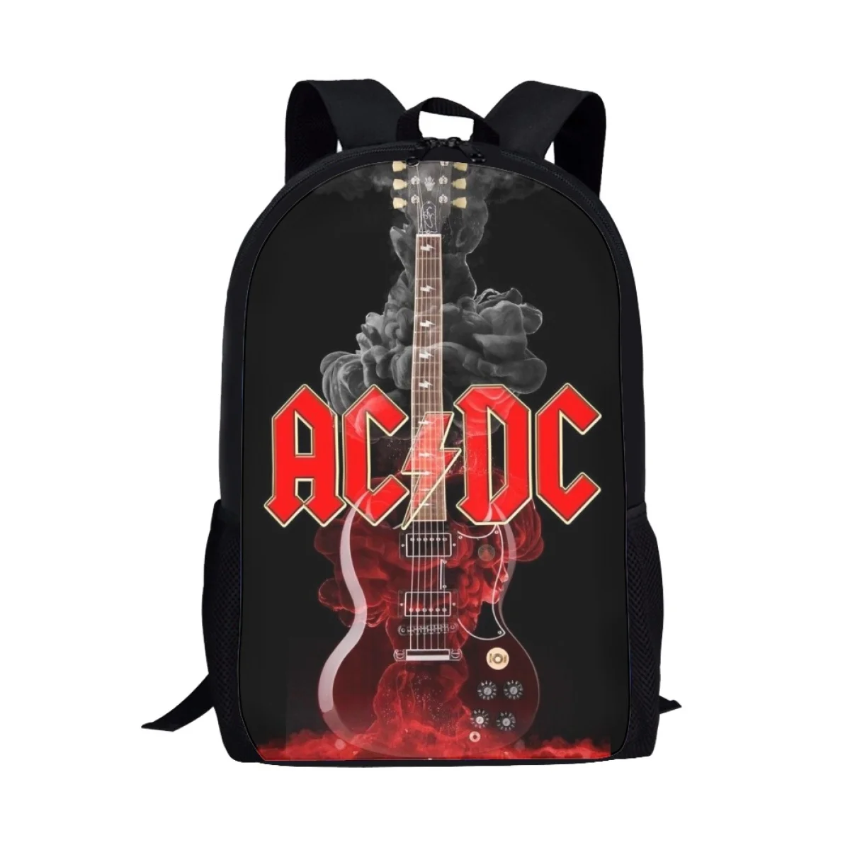 AC DC Band School Backpack for Boys Girls Teenager Kids Book Bag Casual Shoulder Bags Schoolbags Child Satchel Mochila Escolar