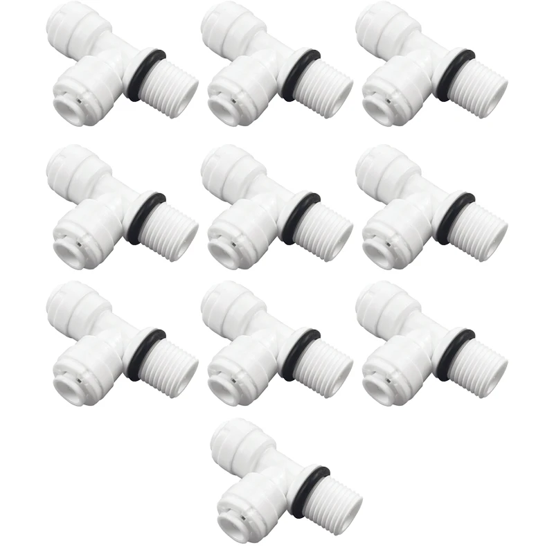 RO Water Pipe Fitting 1/4 OD Hose  1/4