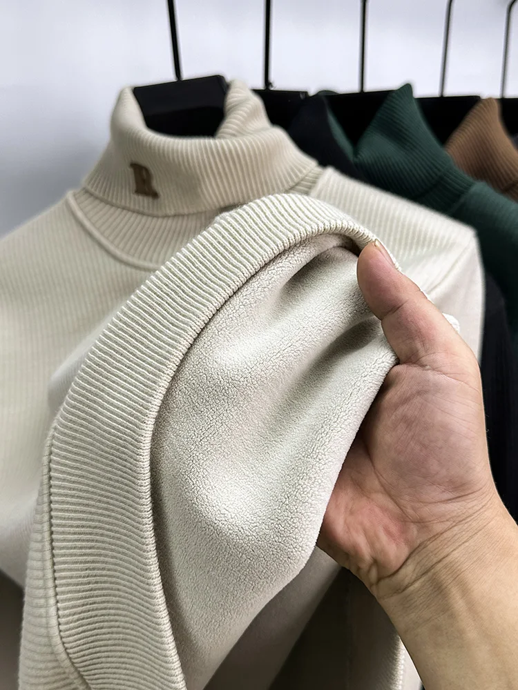 Высококачественный мужской свитер с вышивкой