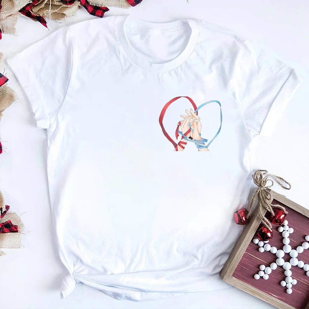 Wangxian Mo Dao Zu Милая Футболка С Персонажем Мультфильма Женская Повседневная