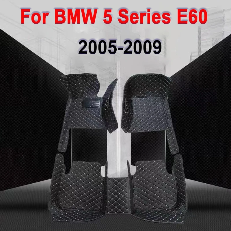 

Car floor mats for BMW 5 Series E60 E61 2005-2009 Custom auto foot Pad automobile carpet cover interior accessorie