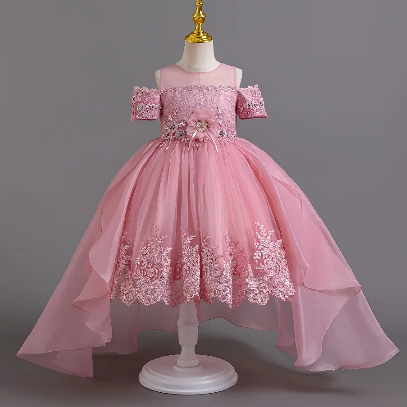 2024 летнее платье для дня рождения элегантное вечернее девушек пушистое с