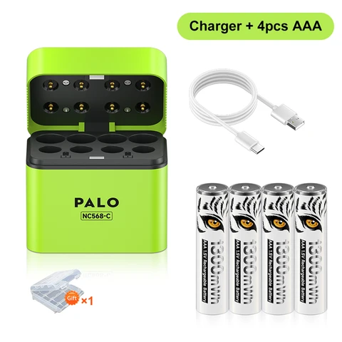 PALO Литий-ионная батарея AAA 1300 мВтч белая