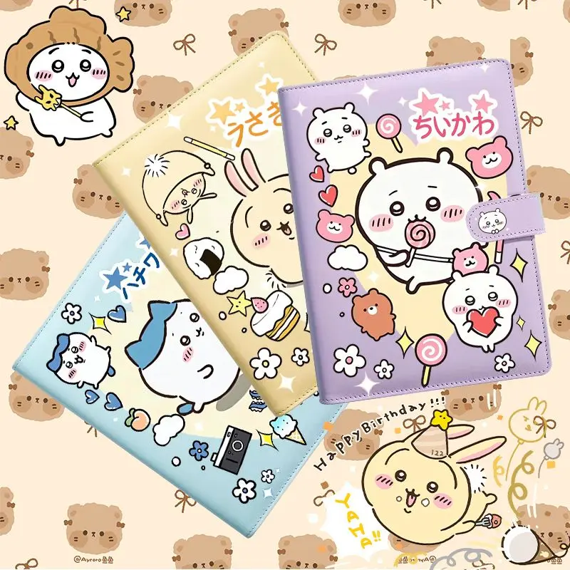 Miniso премиум-продукт Chiikawa Usagi hachiware папка-макарон ручная книга милое девчачье