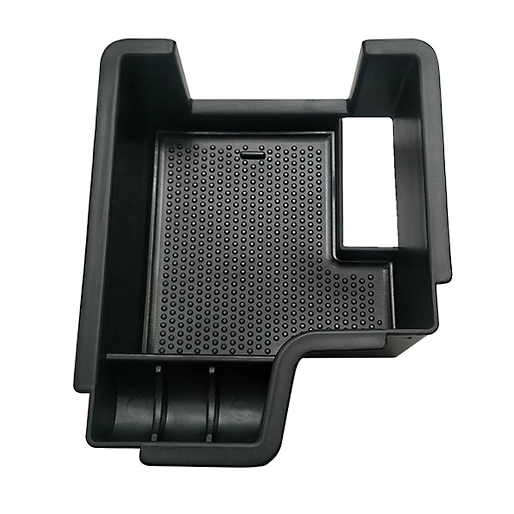 

1pc For Skoda Octavia MK3 A7 2013 2014 2015 2016 2017 Armrest Storage Box Bracket Center Console Container Organizer Black