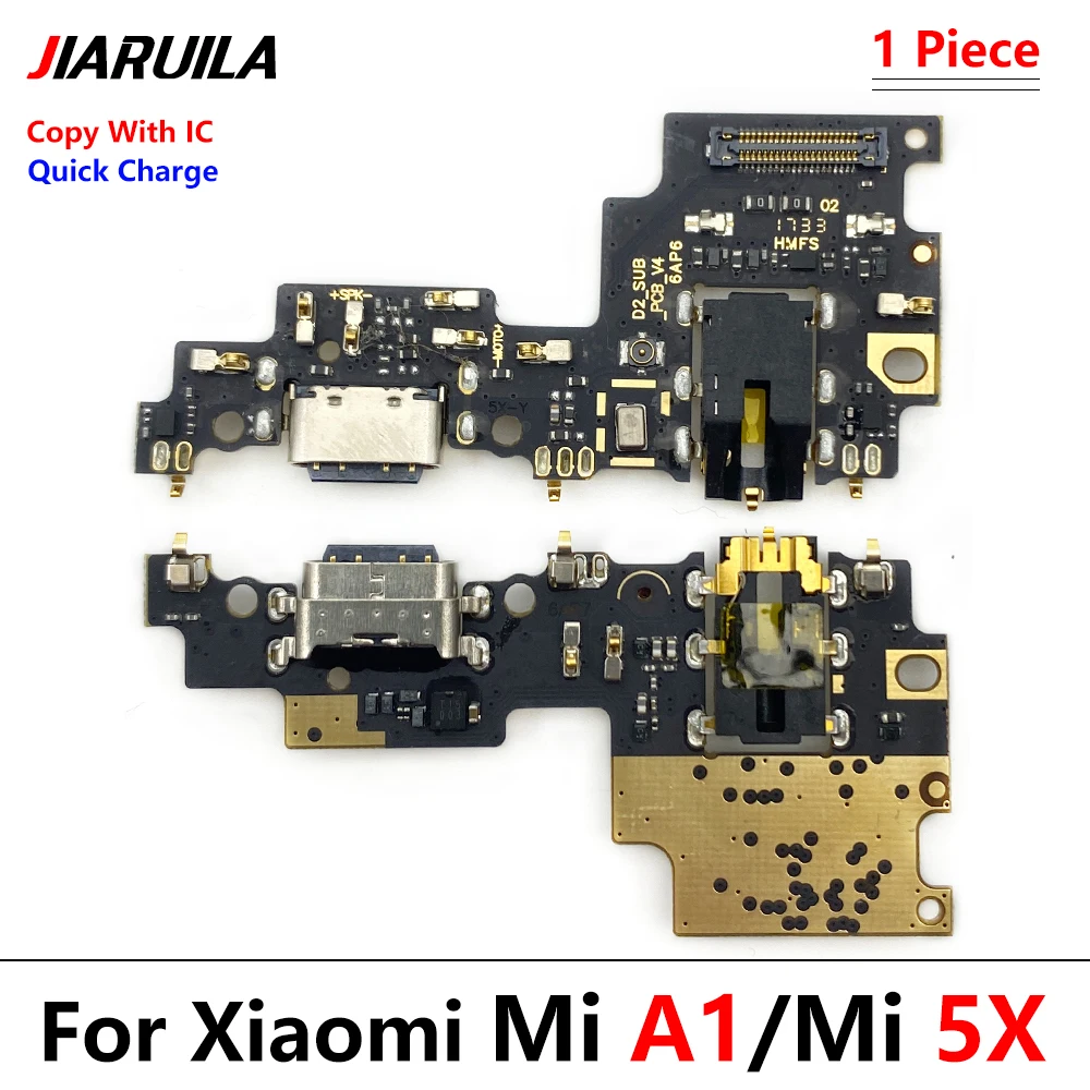 Новинка для Xiaomi Mi A1 A2 5X 6X USB порт зарядное устройство док-разъем зарядная плата
