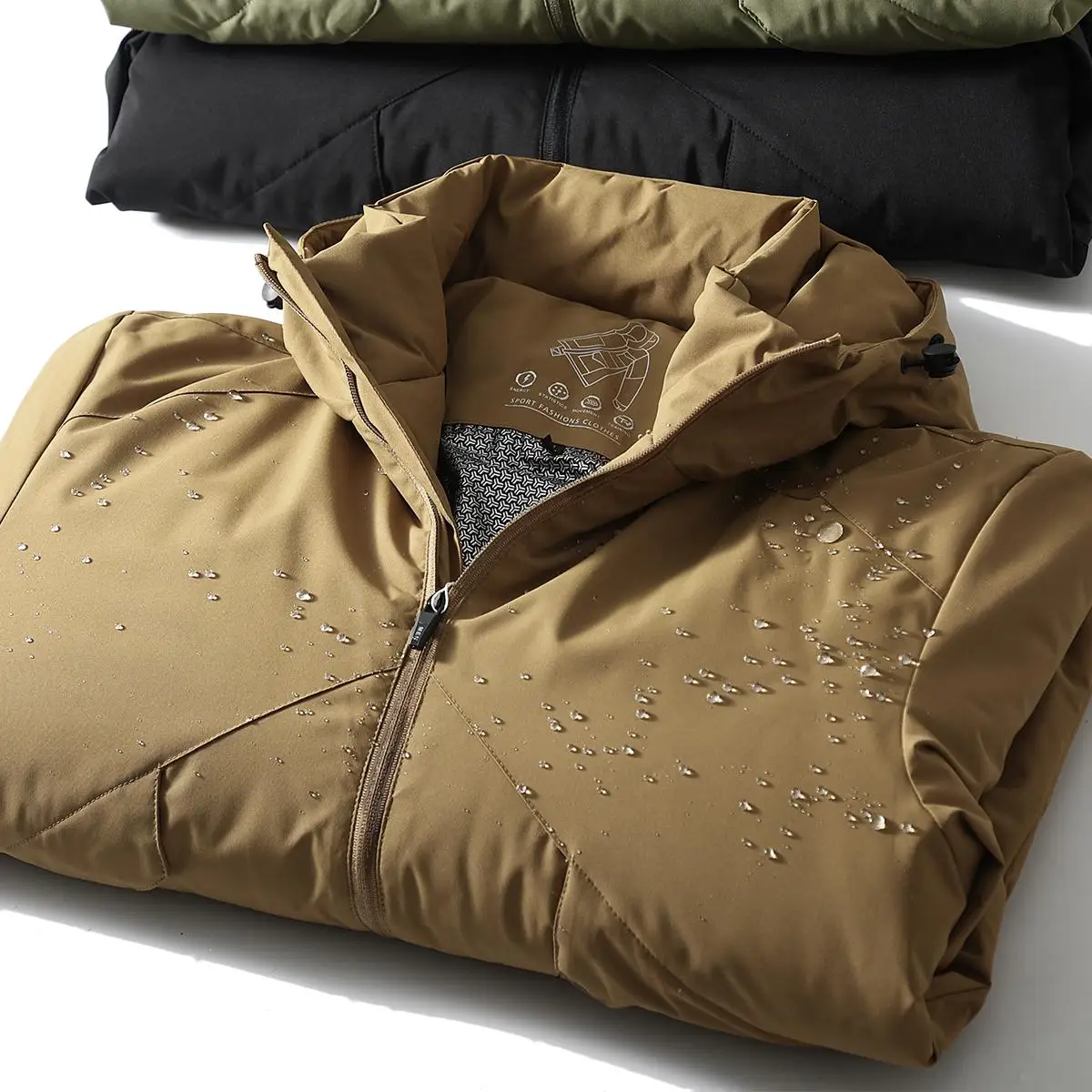 Графеновый нагревательный теплоизоляционный зимний мужской хлопок с