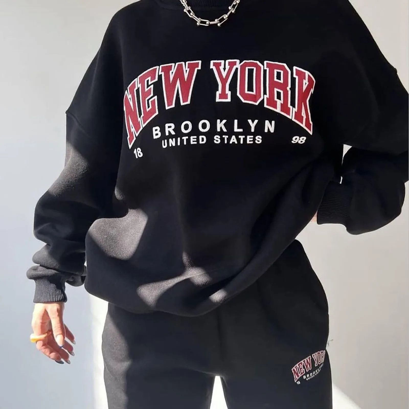 Костюм спортивный женский из двух предметов однотонный теплый костюм с флисовой