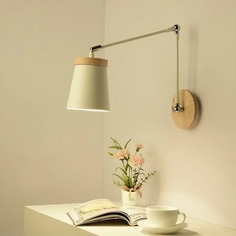 Скандинавский простой креативный лестничный светильник для спальни отеля