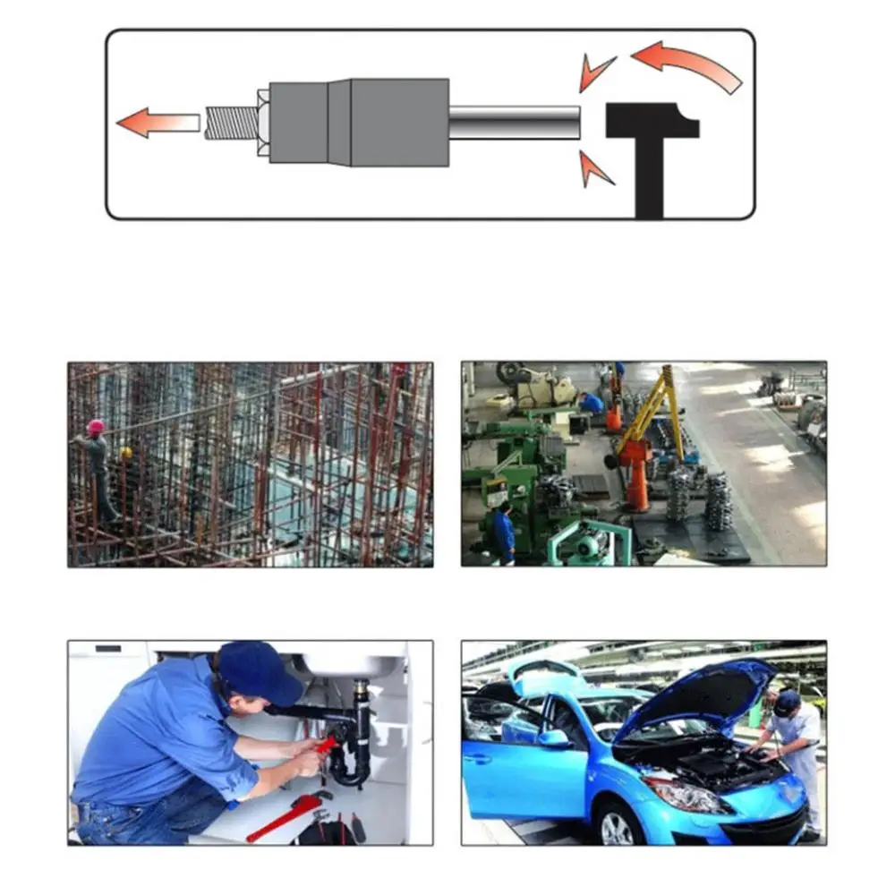 

Damaged Bolt Nut Screw Remover Extractor Removal Set Nut Removal Socket Tool Threading Hand Tools Kit With Box
