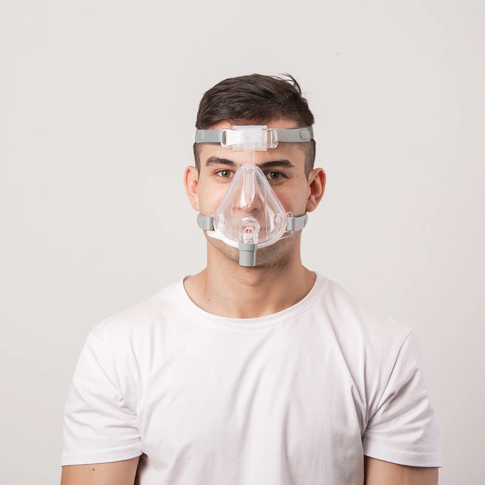 

BMC FM2 медицинская Неинвазивная Двухуровневая носовая Маска CPAP Бытовая фотомаска