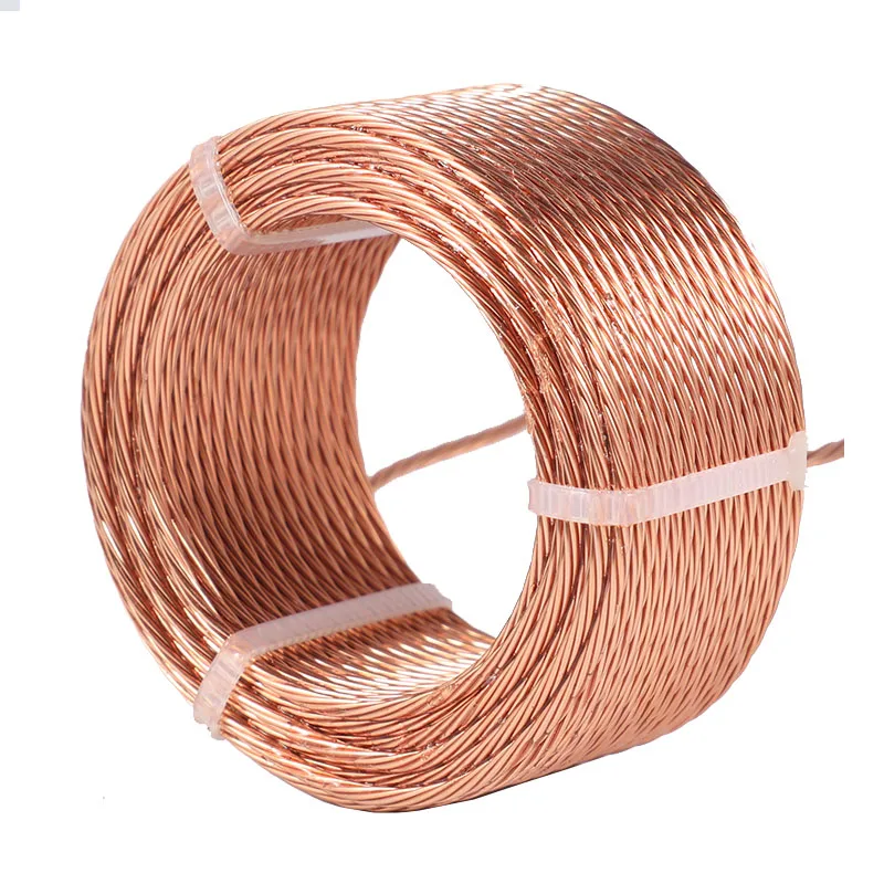 1pcs 1.0mH-1.8mH 0.7mmx7 Multi Strand Wire Speaker Crossover Audio Amplifier Inductor Oxygen-Free Copper Wire Coil #Red
