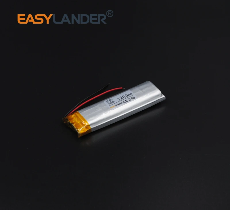 3,7 в 1200 мАч 901865 перезаряжаемый литий-ионный аккумулятор li1Polymer для bluetooth гарнитуры mp3 MP4 динамика мыши рекордера 901865 091865