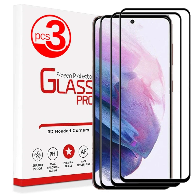 

3PCS Tempered Glass Films for Samsung Galaxy S23 S22 Plus S20 FE HD Transparent Screen Protector for Samsung S23 Plus 5G Glass