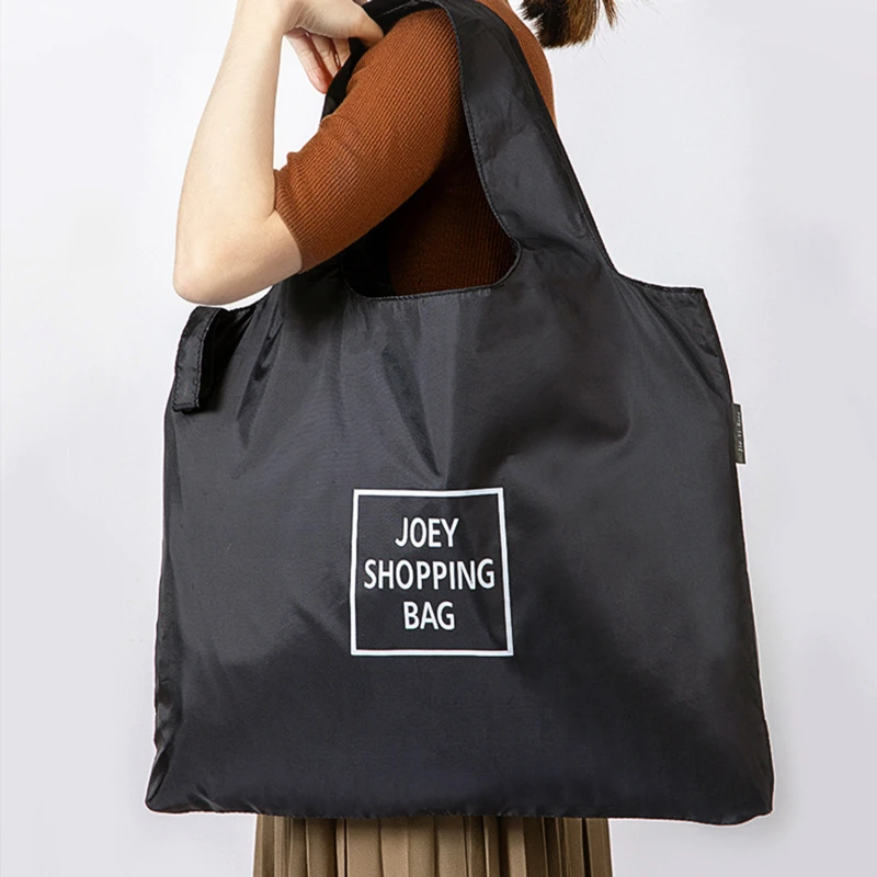 

Складная сумка для покупок в супермаркете, портативная ручная продуктовая сумка большой емкости, экологически чистая многоразовая сумка д...