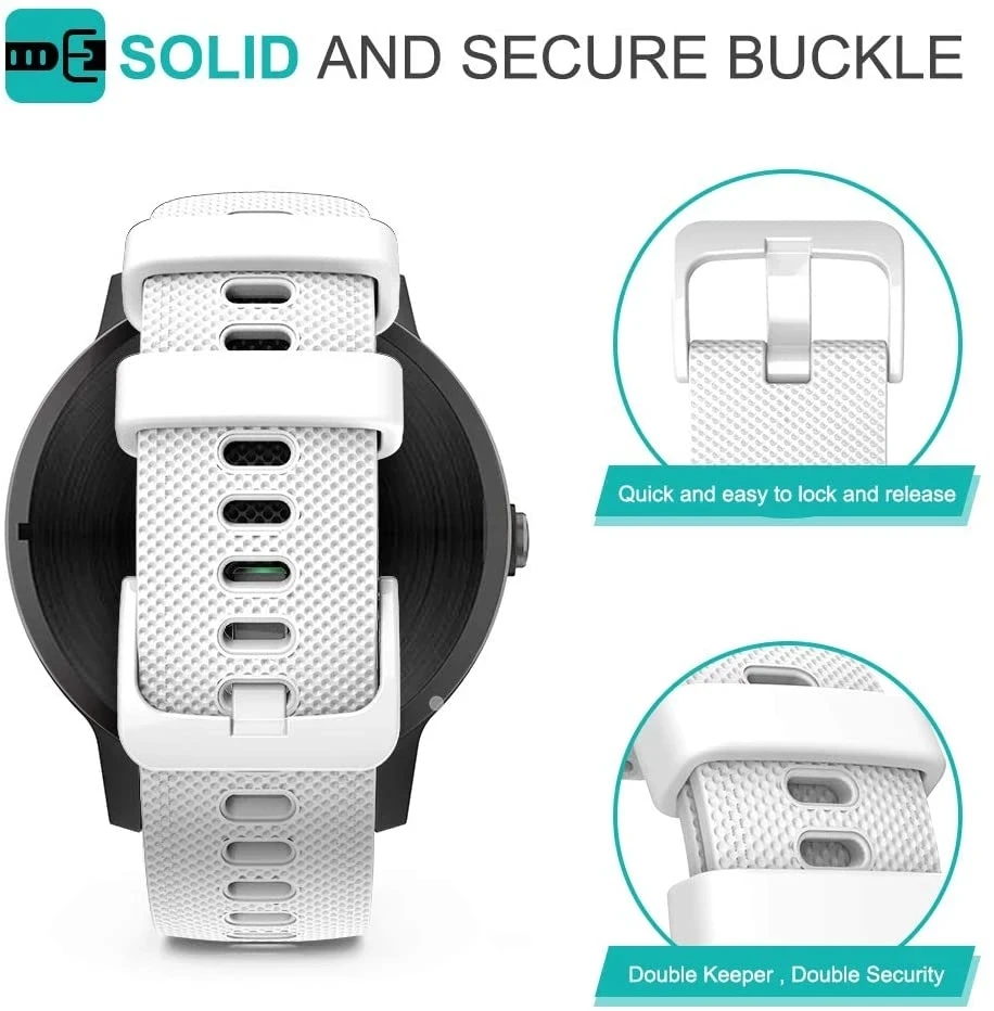 Fashion 16MM Belt for B57 Smartwatch strap Silicone Soft Band Quick Release Strap for Hero Strap 3 Replace Correa strap
