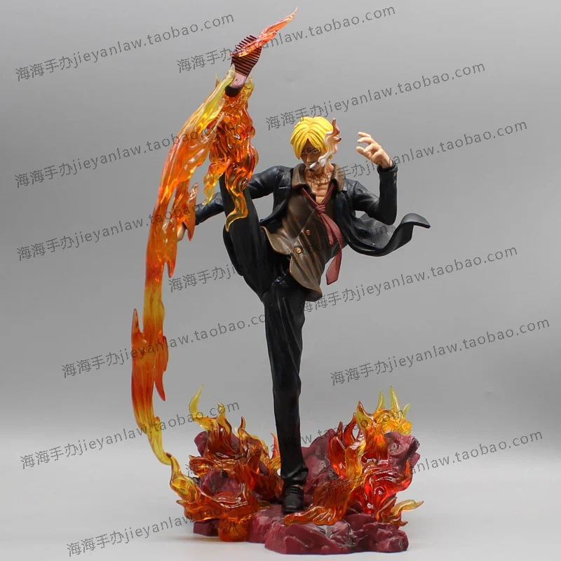 

Игрушки Аниме One Piece, Tokoh Aksi Gk Devil Jambe Vinsmoke Sanji, Rasa Jerami Sanji Pvc 30 см