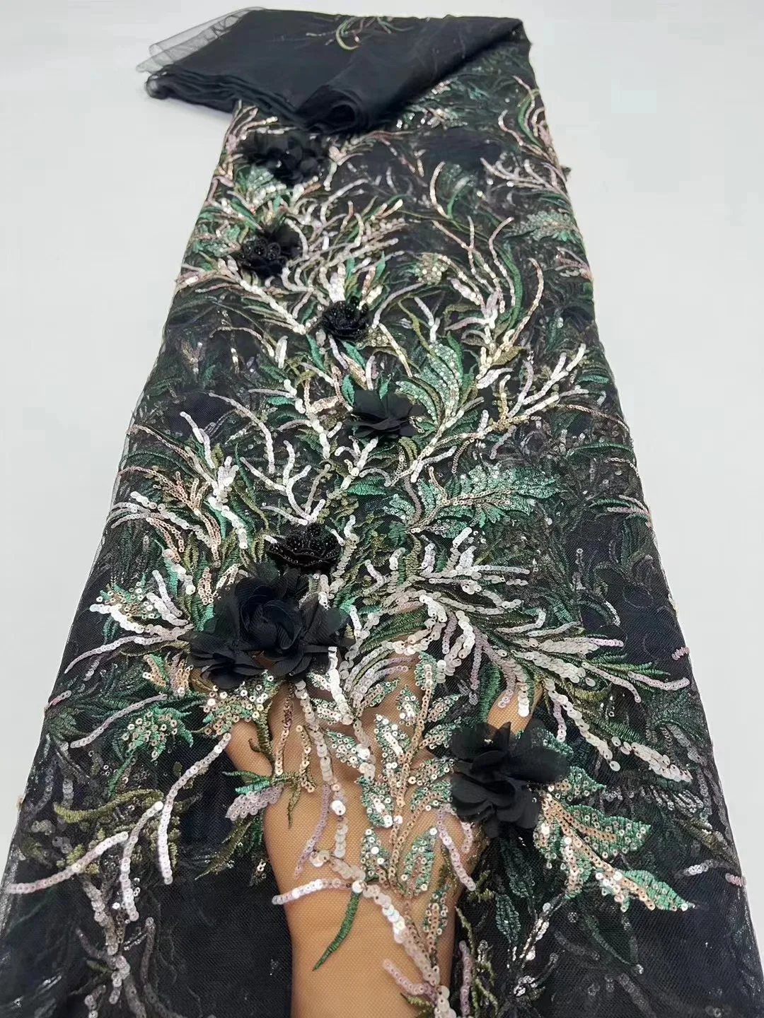 Роскошная африканская кружевная ткань 2024 Высококачественная французская