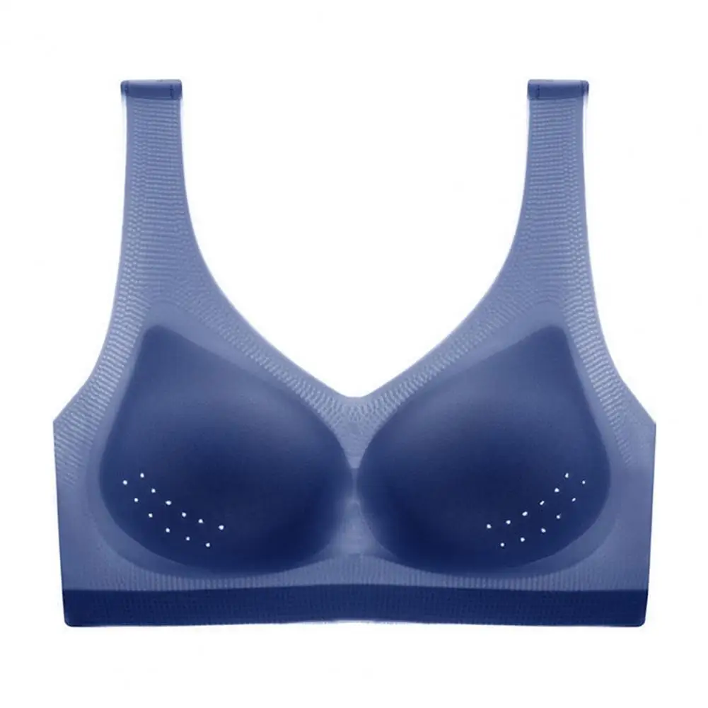 

Женское нижнее белье, бесшовные бюстгальтеры, эластичные съемные чашечки, Нейлоновые женские бюстгальтеры пуш-ап без косточек для лета